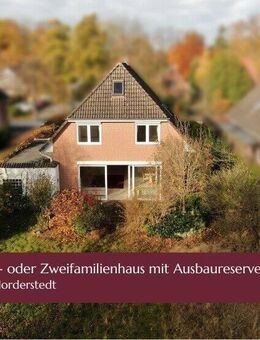 Wohnhaus als Ein- oder Zweifamilienhaus nutzbar - Norderstedt