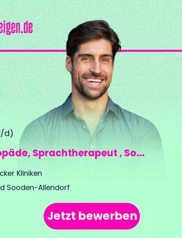 Logopäde, Sprachtherapeut (m/w/d), Sonnenberg-Klinik - Bad Sooden-Allendorf