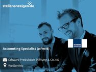 Accounting Specialist (w/m/d) - Weißenfels