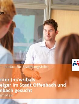 Schulbegleiter (m/w/d)als Quereinsteiger im Stadt Offenbach und Kreis Offenbach gesucht - Offenbach (Main)