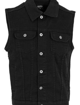 URBAN CLASSICS Jerseyweste Urban Classics Herren Denim Vest (1-tlg)