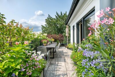 Toplage Canaletto: Elegantes, neuwertiges Penthouse mit Dachterrassen und viel Privatsphäre