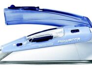 Rowenta Reise-Dampfbügeleisen First Class, 1000 Watt, 45g/Min. Dampfstoß, Vertikaldampf, Klappgriff, 1000 W, Aufbewahrungsbeutel, mit 2 Betriebsspannungen (120V, 240V), DA1510