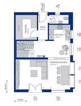 Doppelhaushälfte? Jetzt die Kosten teilen in der modernen DHH von Bien Zenker inkl. Baugrundstück!! - Münchwald