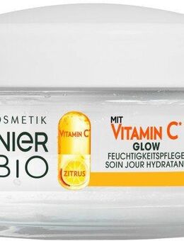 GARNIER Tagescreme Bio Feuchtigkeitspflege Vitamin C, mit hoher Wirksamkeit