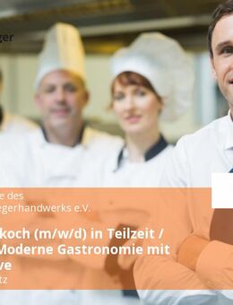 Koch / Beikoch (m/w/d) in Teilzeit / Vollzeit - Moderne Gastronomie mit Perspektive - Doberschütz