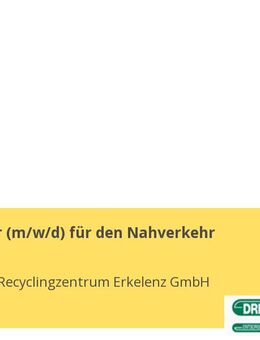 LKW-Fahrer (m/w/d) für den Nahverkehr - Erkelenz