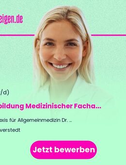 Ausbildung Medizinischer Fachangestellter (MFA) (m/w/d) - Beverstedt
