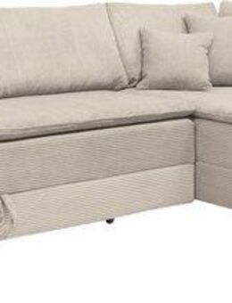 INOSIGN Ecksofa Night & Day L-Form mit Dauer-Schlaffunktion, Cord-Bezug!, inklusive Bettfunktion und Bettkasten