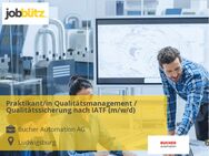 Praktikant/in Qualitätsmanagement / Qualitätssicherung nach IATF (m/w/d) - Ludwigsburg