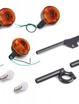 Blinker Simson S51 12V Set rund orange Set2532 - Wuppertal