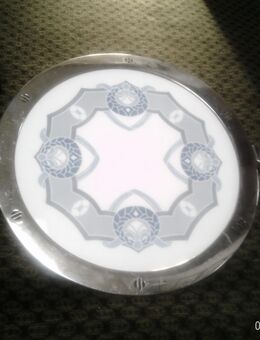 Wächtersbach Kuchenplatte Hans Christiansen oder Joseph Maria Olbricht  1890-1915 Metallmontur - Sternenfels