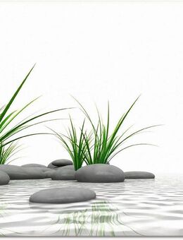 Artland Glasbild 3D Steine, Zen (1 St), in verschiedenen Größen