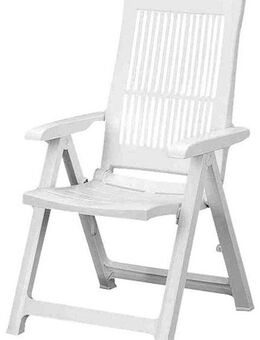 Siena Garden Gartensessel Tampa, TOPSELLER! (Klappstuhl, OTTOs Choice), wetterfestes Vollkunststoffgestell, weiß