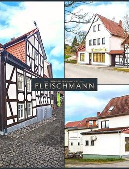 Ihr Investment-Angebot: Wohn- & Geschäftshaus mit Fachwerk-Charme in Tambach-Dietharz - Tambach-Dietharz (Thüringer Wald)