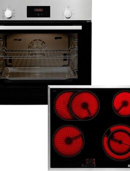 BOSCH Backofen-Set HBD231VR61, mit Teleskopauszug nachrüstbar, ecoClean Direct