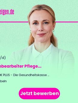 Sachbearbeiter Pflege (m/w/d) - Döbeln