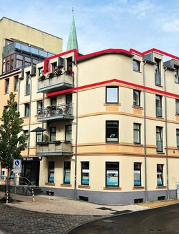 Dachgeschoßwohnung mit Fahrstuhl und Stellplatz Schwerin Zentrum - Schwerin