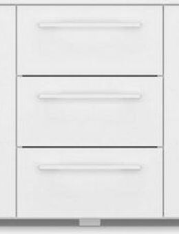 rauch Kombikommode Skat Pure, mit 1 Tür und 4 Schubladen in puristischem Design