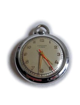Seltene Taschenuhr von Junghans - Nürnberg