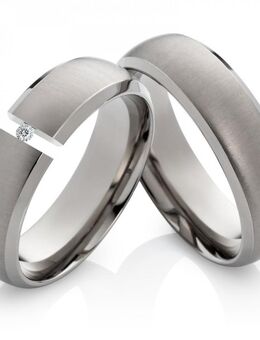 Titanringe 7mm Quergebürstet LUC56 - Aholming