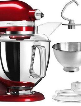 KitchenAid Küchenmaschine 5KSM175PSECA LIEBESAPFEL-ROT, 300 W, 4,8 l Schüssel, mit Zubehör im Wert von ca. 112,-€ UVP