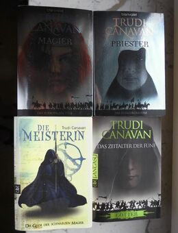 4 Fantasy Bücher v. Trudi Canavan zus. 7,- Das Zeitalter der Fünf: Priester, Magier, Götter + Die Gilde der Schwarzen Magier: Die Meisterin - Flensburg