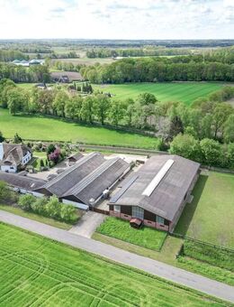 Exklusiv und zentral: Reetdachhaus mit privater Reitanlage - Nordhorn