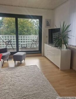 Ab sofort! In Ruhiglage - Ideal für Single / Paare 2 Zi, EBK, TOP Süd- Balkon. (aktuell möbliert) - Leverkusen
