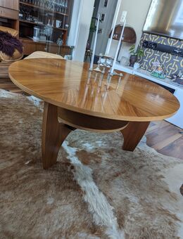Couchtisch Sternfurnier 50er 60er MidCentury Vintage - Ginsheim-Gustavsburg