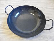 Emaille Pfanne/Wok mit Henkel Maße: 30cm - Beerfelden