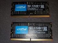 Crucial 2 x 16 GB DDR5 5600 SODIMM 1.1 CL46 - 32 GB als Set fast neu - Essen