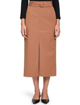 Betty Barclay Maxirock Betty Barclay Damen Midirock mit Gürtel Form