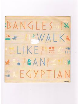Bangles-Walk Like An Egyptian-Angels Don´t Fall in Love-Vinyl-SL,1985 - Linnich