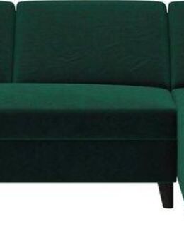 Dorel Home Ecksofa Perry, L-Form, Rückenlehne, verschiedene Farbvarianten, Sitzhöhe 43 cm, Breite 219 cm