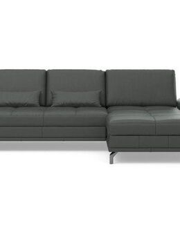 Places of Style Ecksofa Costello L-Form, B: 301 cm mit Sitztiefen-, Armteilverstellung &, 3 Nierenkissen, optional Bettfunktion & Bettkasten
