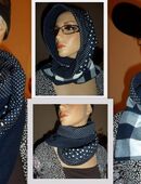 Schlag zu*XXL hübsche Loop ist einfach der echte Hammer 140x23 cm*NEU* in 57290