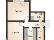 Renovierte 2 Zimmerwohnung mit Balkon und Aufzug! - Fröndenberg (Ruhr)