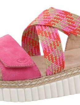 TOM TAILOR Sandalette, Plateau, Riemchensandale, Klettverschluss für leichtes Anziehen