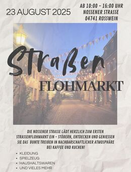Flohmarkt Straßenflohmarkt 23.8.25 - Roßwein