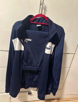 Puma Trainingsanzug Herren dunkelblau weiß - Kandel Zentrum