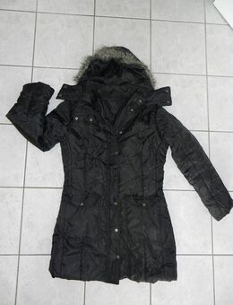 Esmara Wintermantel Longjacke schwarz Gr. 40 42 mit Kapuze - Chemnitz