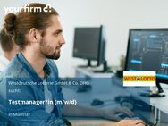 Testmanager*in (m/w/d) - Münster
