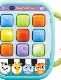 Vtech® Lerntablet Vtech Baby, Babys Pop-It-Tablet, mit Leuchttasten und Sound