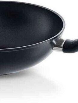 Fissler Wok Cenit®, Aluminium (1-tlg), Ø 28 cm, mit ergonomischem Griff, Induktion, Made in Italy