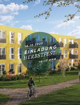 Erstklassig wohnen! 4-Zimmer-Neubau mit Balkon und Fußbodenheizung - Erding