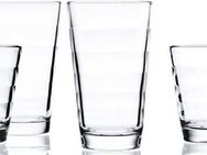 LEONARDO Gläser-Set Onda, Glas, je 6 kleine und große Becher