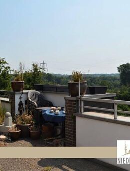 Wenn die Wohnung zur Nebensache wird, dann muss die Dachterrasse atemberaubend sein! - Ratingen