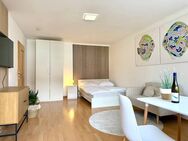 Vollmöblierte 1-Zimmer-Wohnung mit Balkon & TG-Stellplatz - Nähe MTU, ZF, Airbus & DHBW! - Friedrichshafen