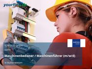 Maschinenbediener / Maschinenführer (m/w/d) - Buttenwiesen